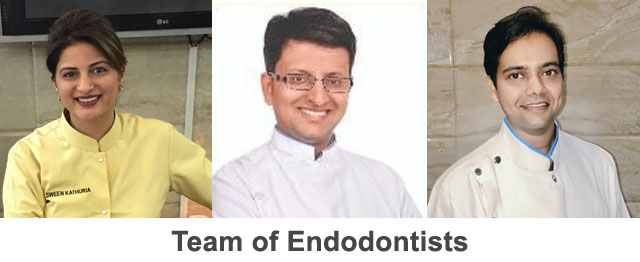 Team of Endodontists at Dr. Abu Nasar's Dental Clinic